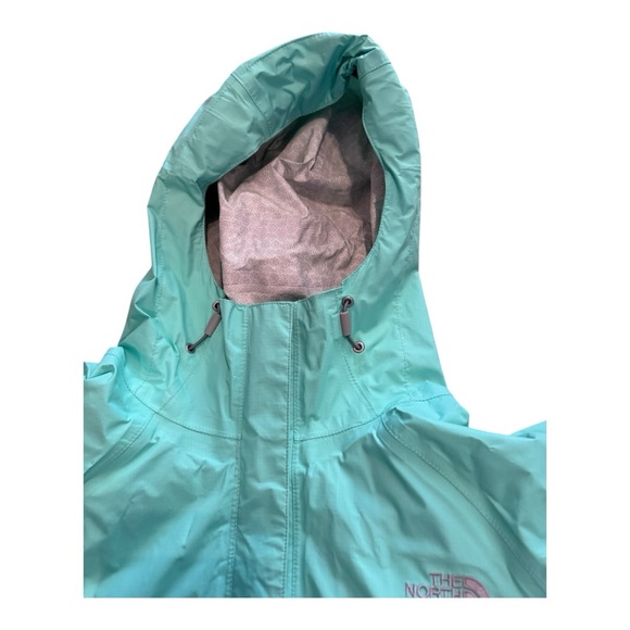 The North Face Venture 2.5 L Women’s Waterproof Hyvent Size M Mint Green Jacket - Picture 6 of 14